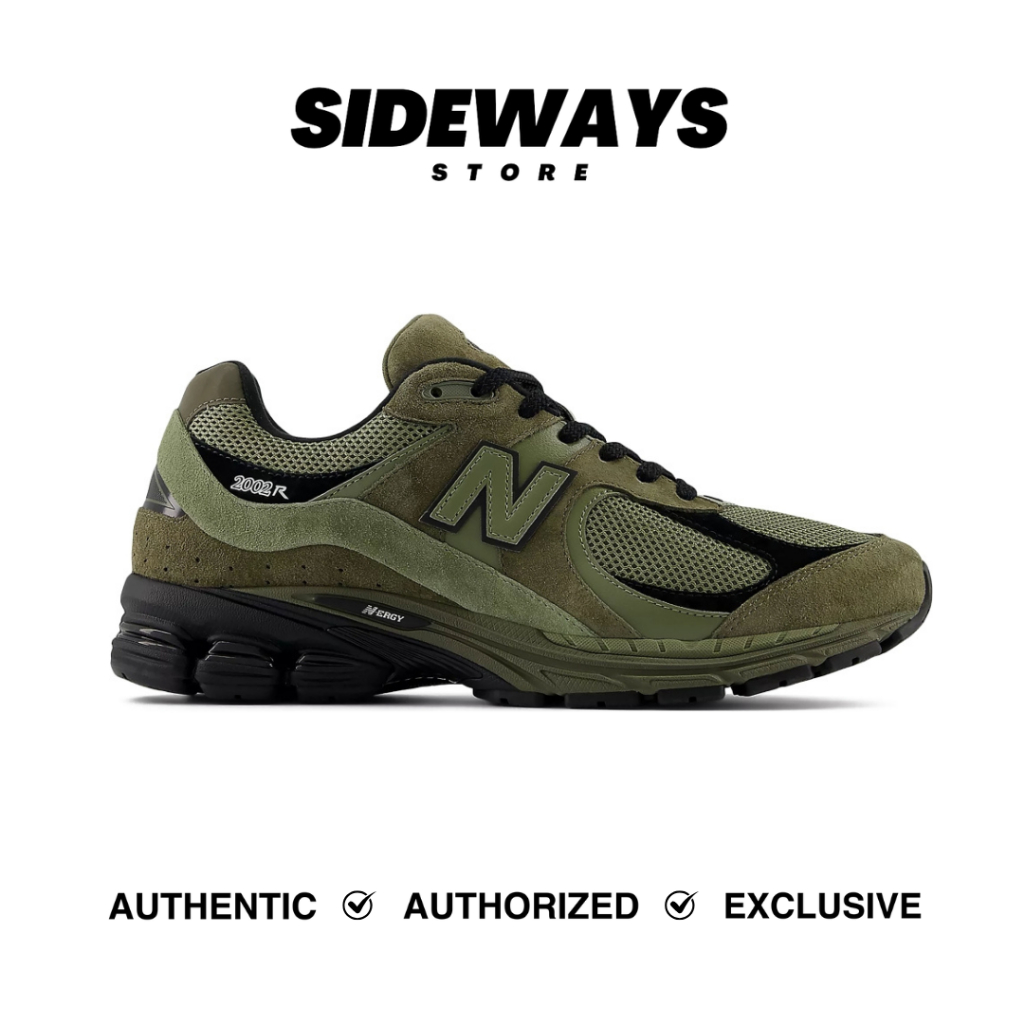 New Balance 2002R Dark Camo Dark Olivine Black (M2002ROL)