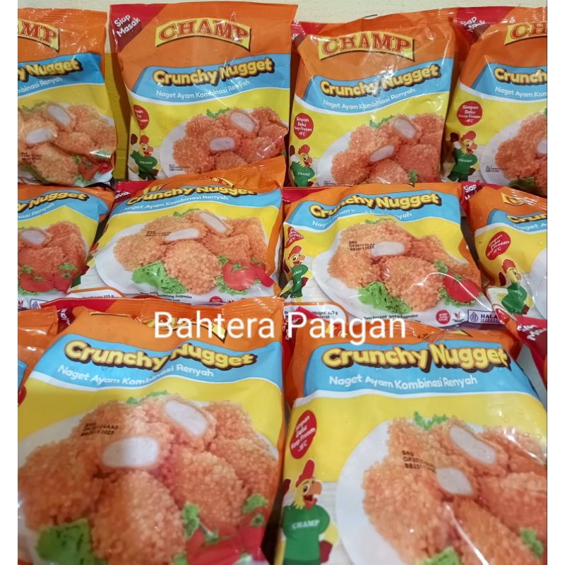 

Champ Crunchy Chicken Nugget 225 gr| Champ Nugget Ayam