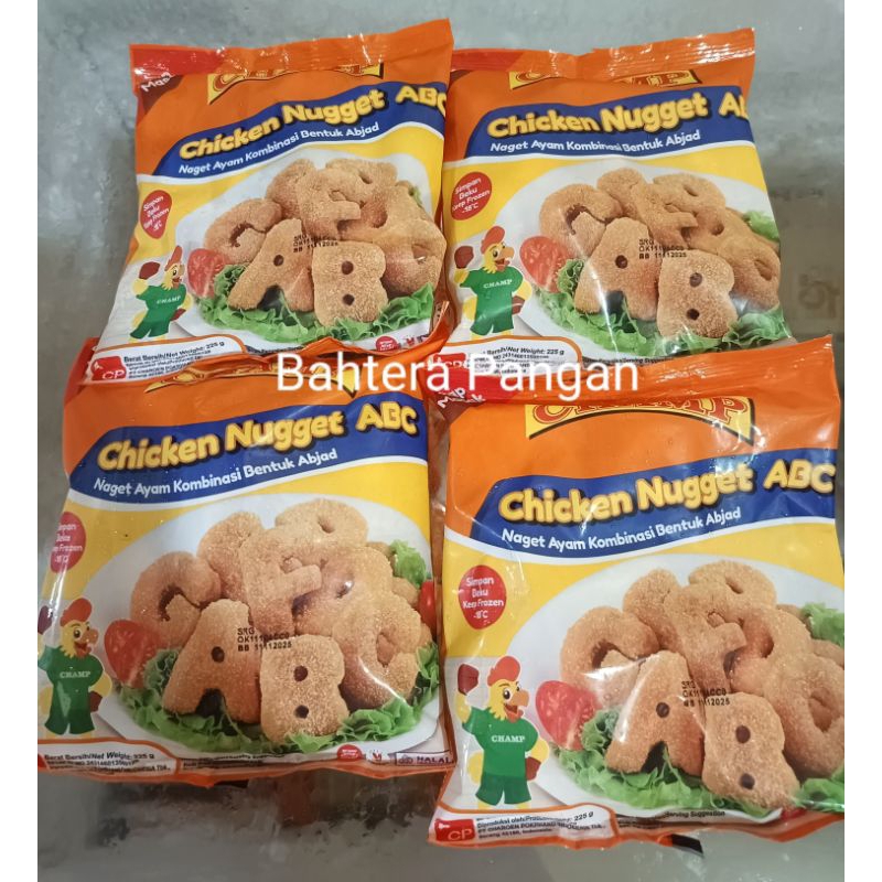 

Champ Chicken Nugget ABC 225gr | Nugget Champ