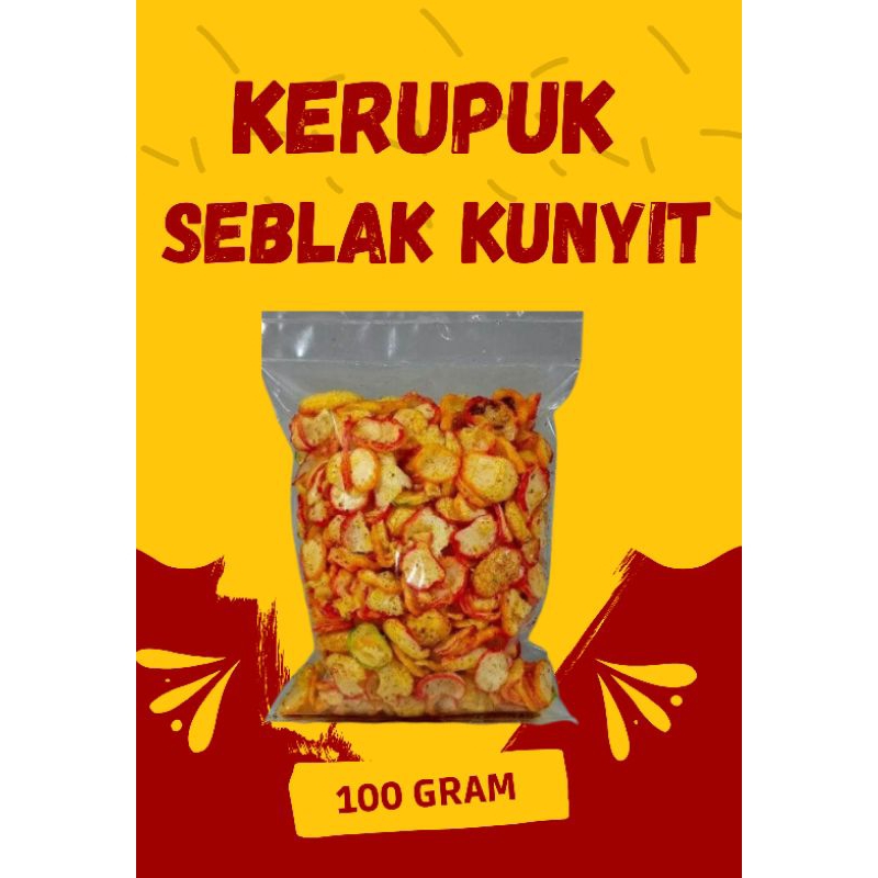 

100 Gram Kerupuk Seblak Bantat / Cikur
