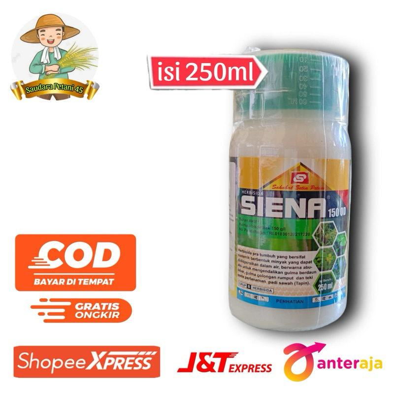 Herbisida Selektif Padi Siena 150OD is 250 Ml Obat Rumput selektif padi