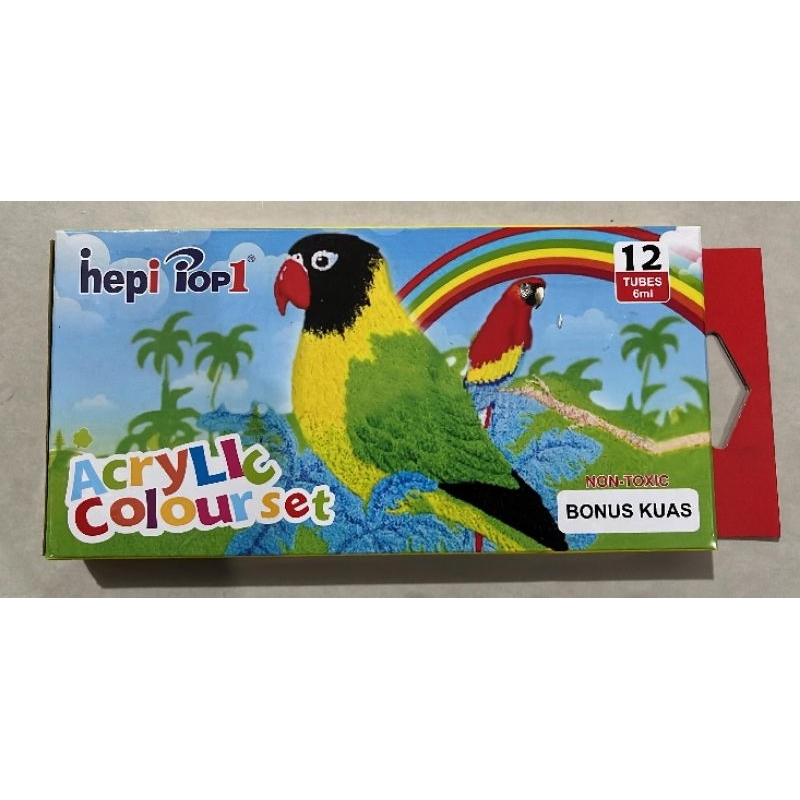 

Cat Acrylic Hepi Iop1 12 warna