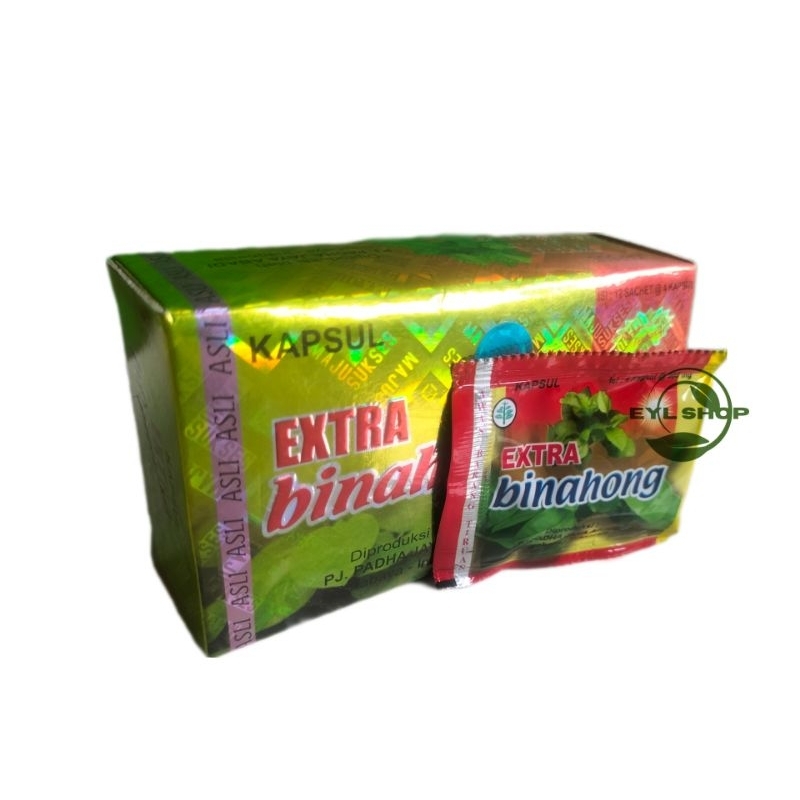 kapsul extra binahong ori 12 sachet