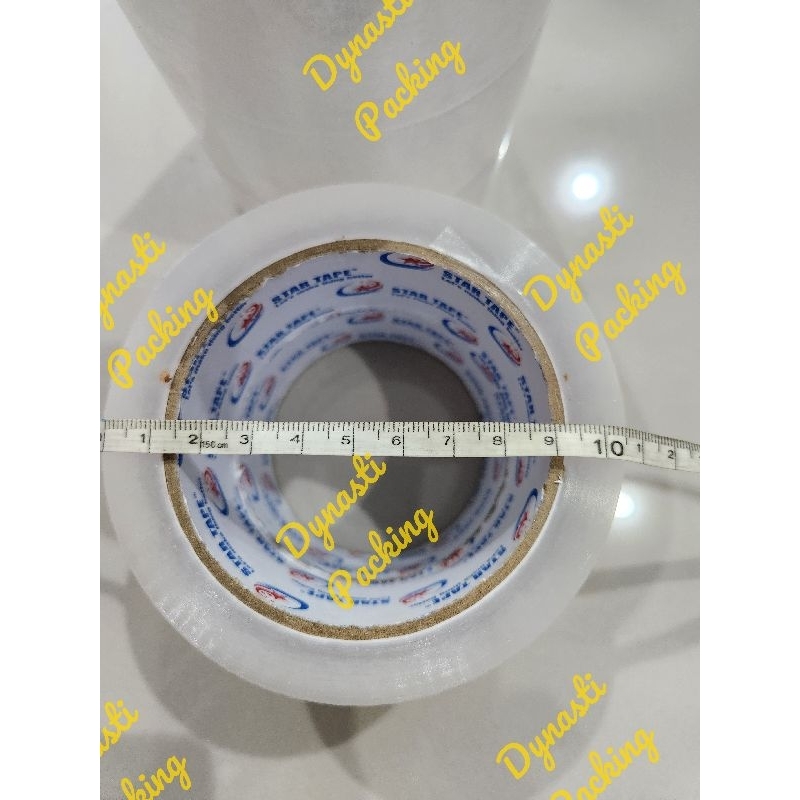 

lakban bening opp tape clear 100 yard 45 mm 2 inch daya rekat kuat harga promo