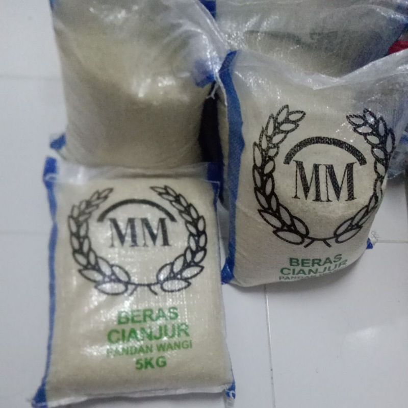 

Beras Cianjur MM 5 kg Pandan Wangi Kualitas Premium.