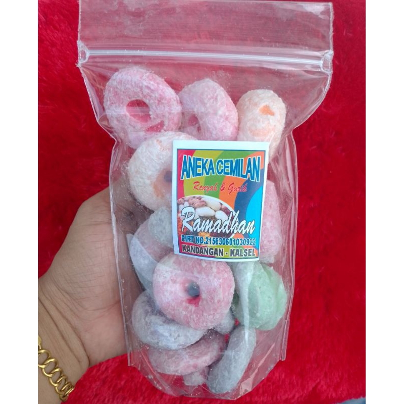 

Getas Manis ( donat warna)