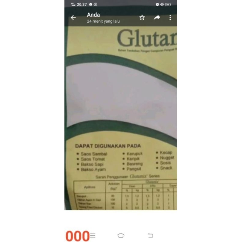 

Glutamix/Penguat rasa 1kg