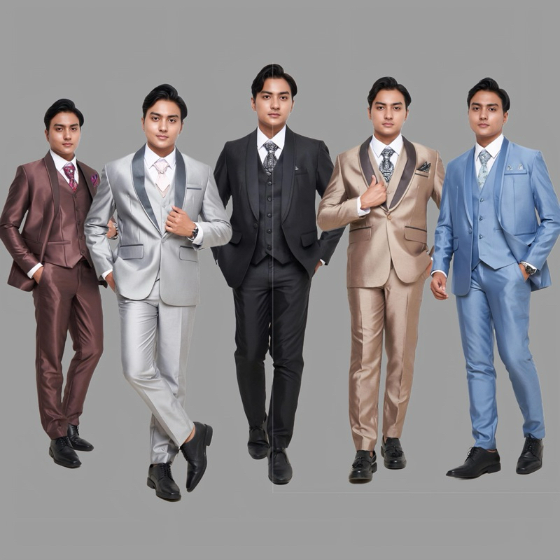 Jas Formal semi WOOL Full set Blazer Kantor Pria Jas Wedding Jas Pengantin Setelan Jas Nikah dan Cel