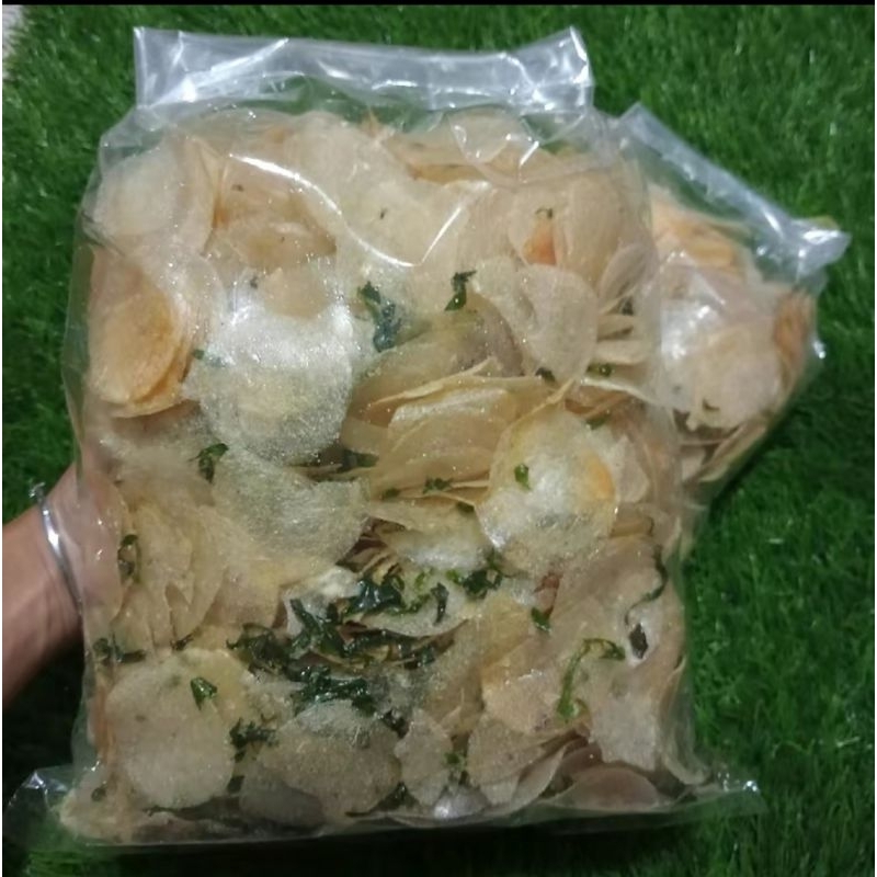 

keripik kaca original daun jeruk isi 1kg