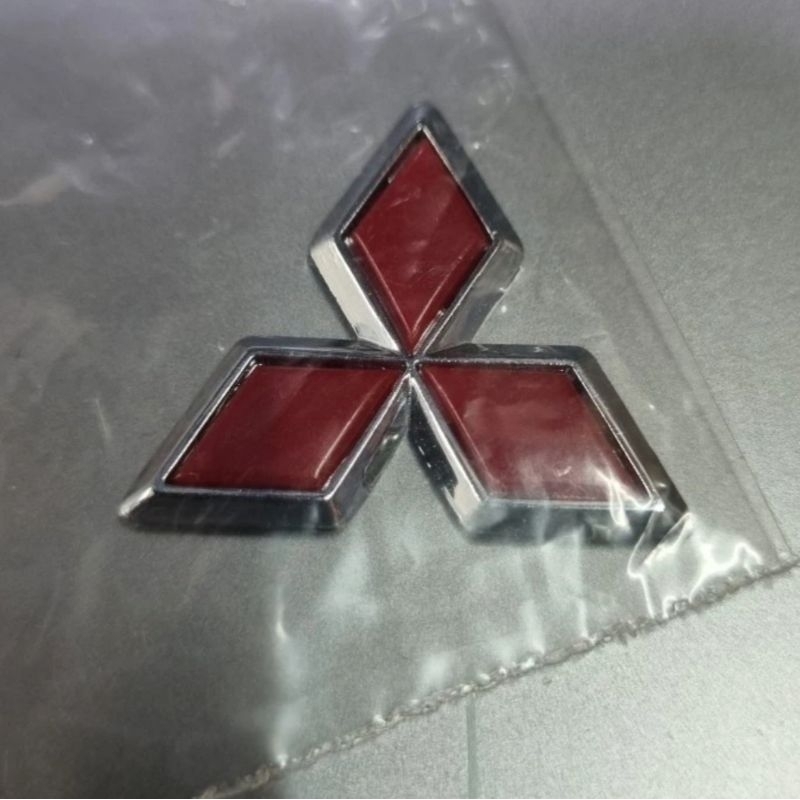 Logo Emblem 3 Berlian Kecil Depan Mitsubishi Lancer Evo 3 Evo 4