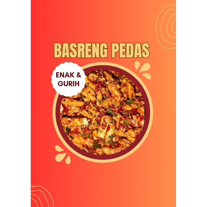 

basreng pedas daun jeruk 1kg