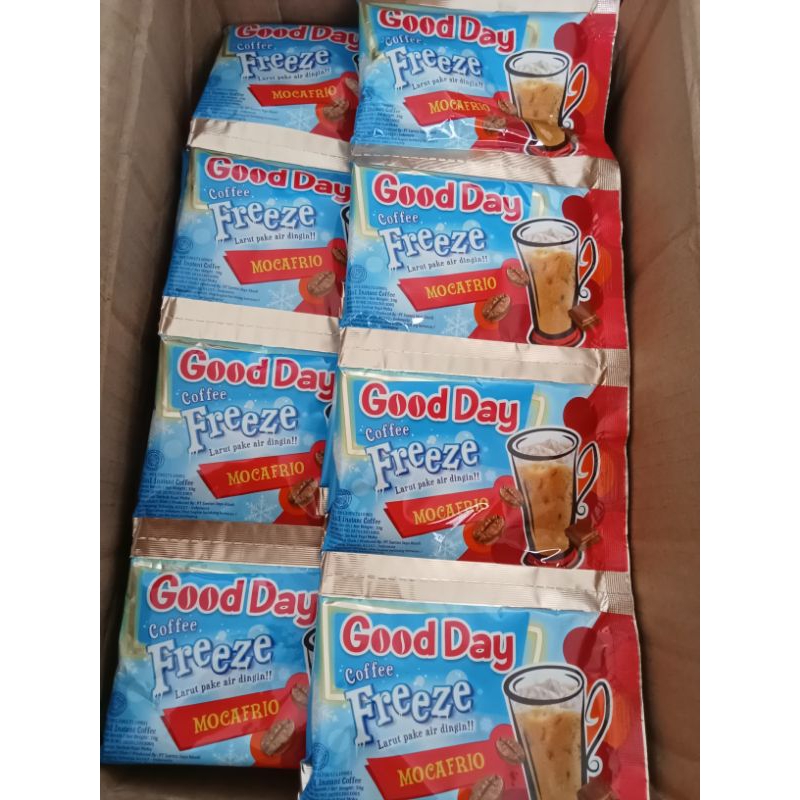 

Good Day Coffee Freeze Mocafrio Renceng