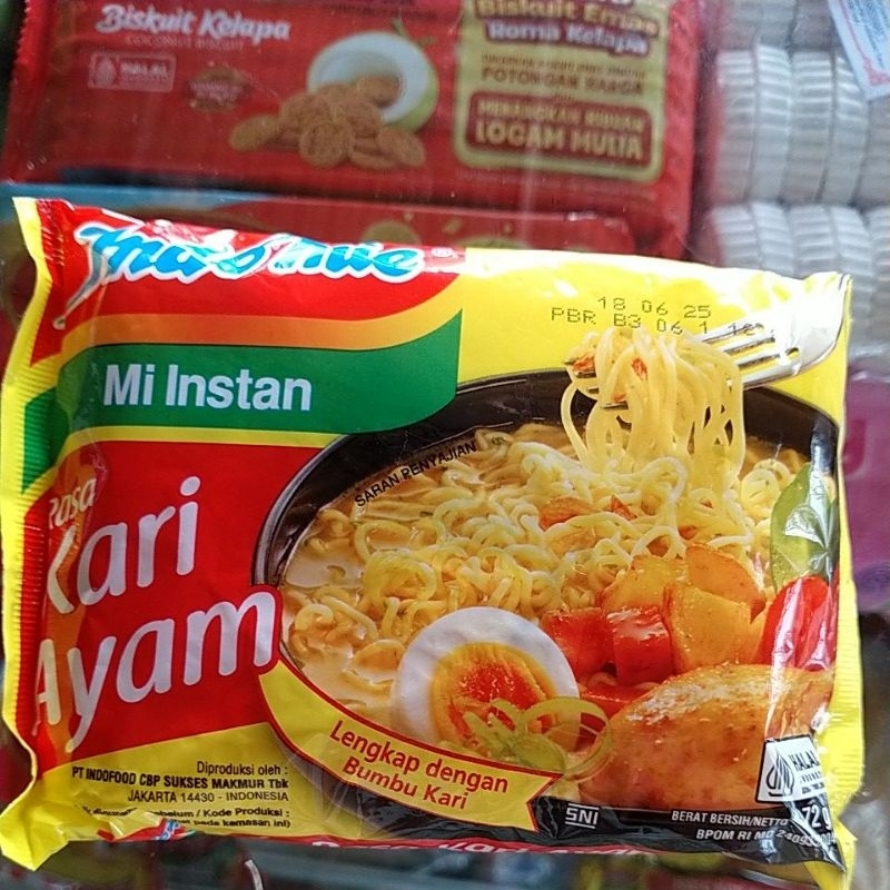 

Indomie Rasa Kari Ayam 72gram