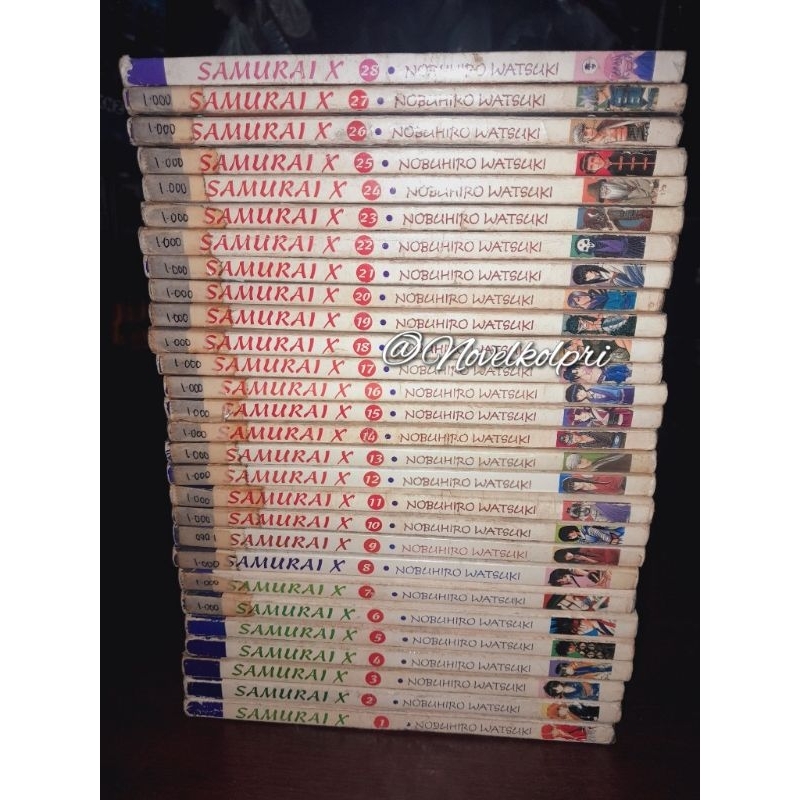 Komik SET Samurai X 1-28 Tamat - Nobuhiro Watsuki