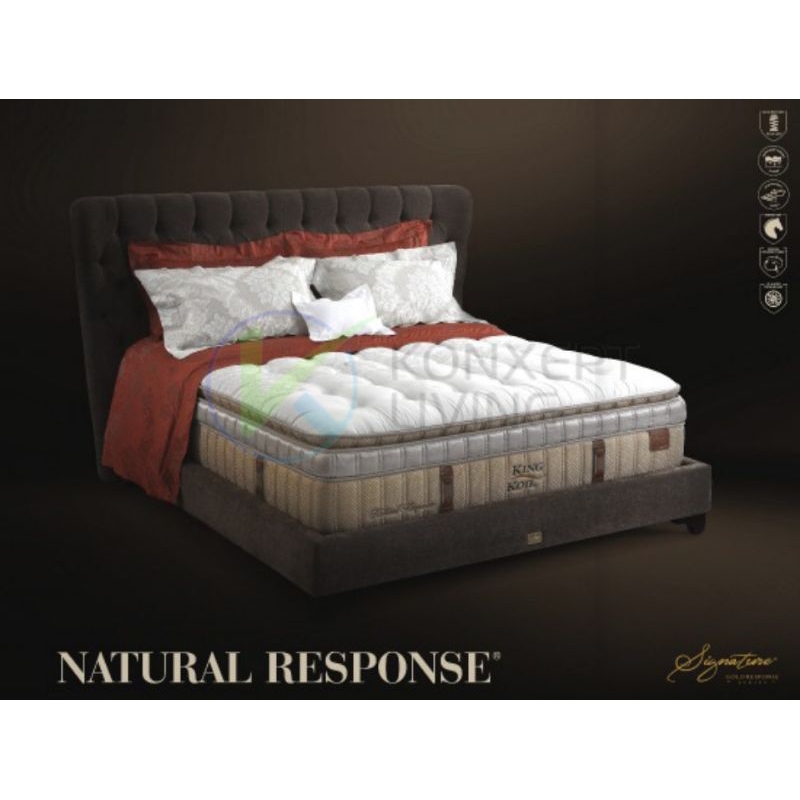 King Koil Kasur Spring Bed Natural Response ( Mattress Only )