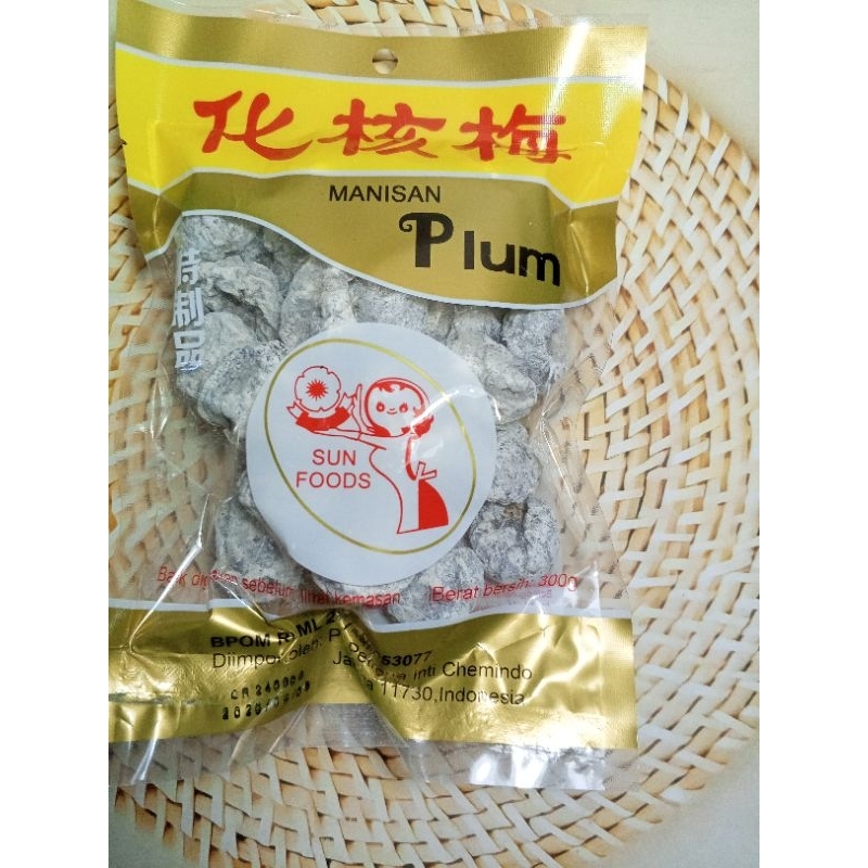 

Manisan Buah Plum Putih Non Biji