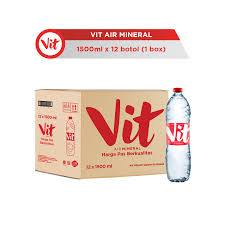 

AIR MINERAL VIT BOTOL 1500ML 1 KARTON ISI 12 BOTOL