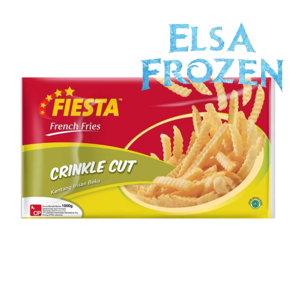 

FIESTA KENTANG GORENG CRINKLE CUT 500GR FRENCH FRIES