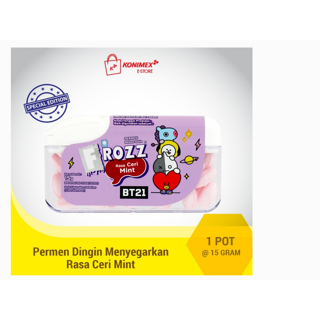 

FROZZ CERI MINT BEBAS GULA PENYEGAR MULUT