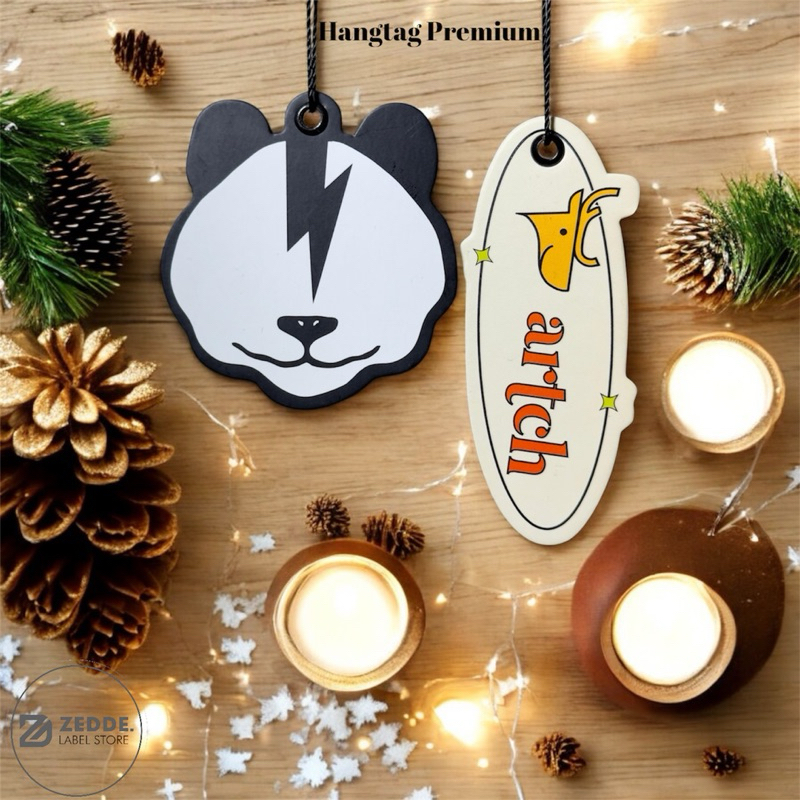 

( 1200pcs Hangtag Premium Free Design ) Hangtag Baju Premium Hangtag Baju Murah Custom 700gsm