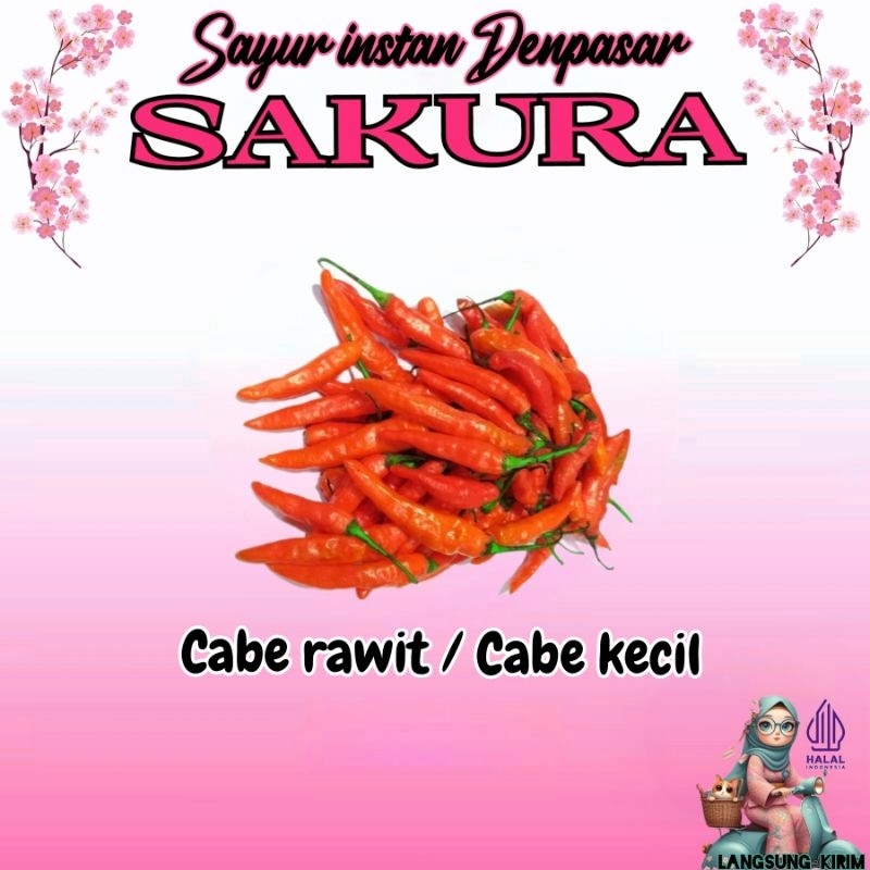 

cabe rawit / cabe kecil _ Sayur Sakura