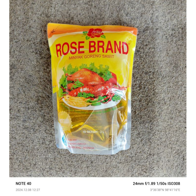

ROSEBRAND ~ MINYAK GORENG 2L (INSTAN MEDAN)