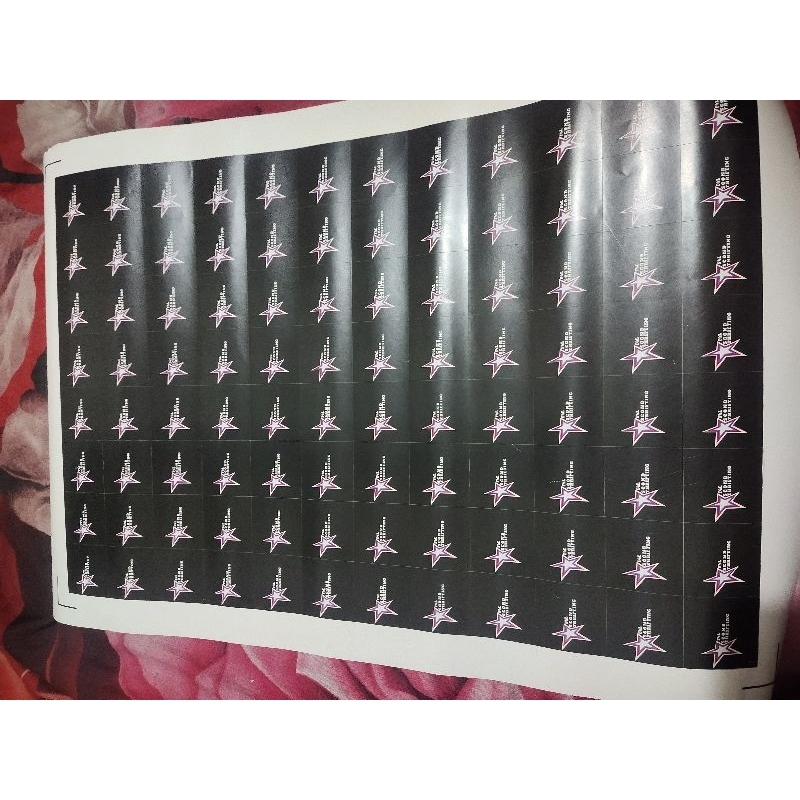 

2 lembar stiker rifall