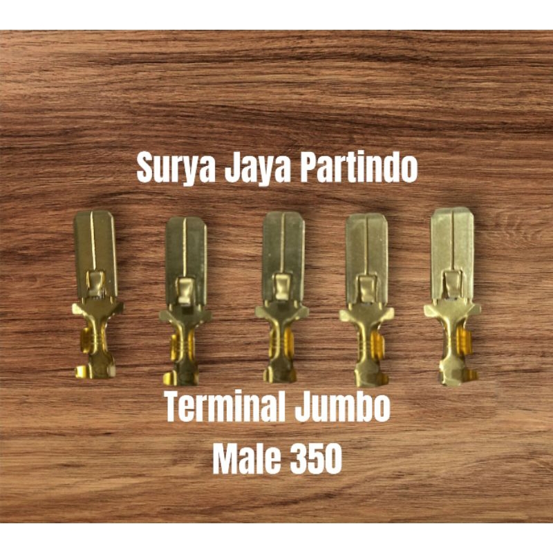 Terminal Skun Gepeng Jumbo Cowo / Skun Jumbo Male Type 350 Automotif