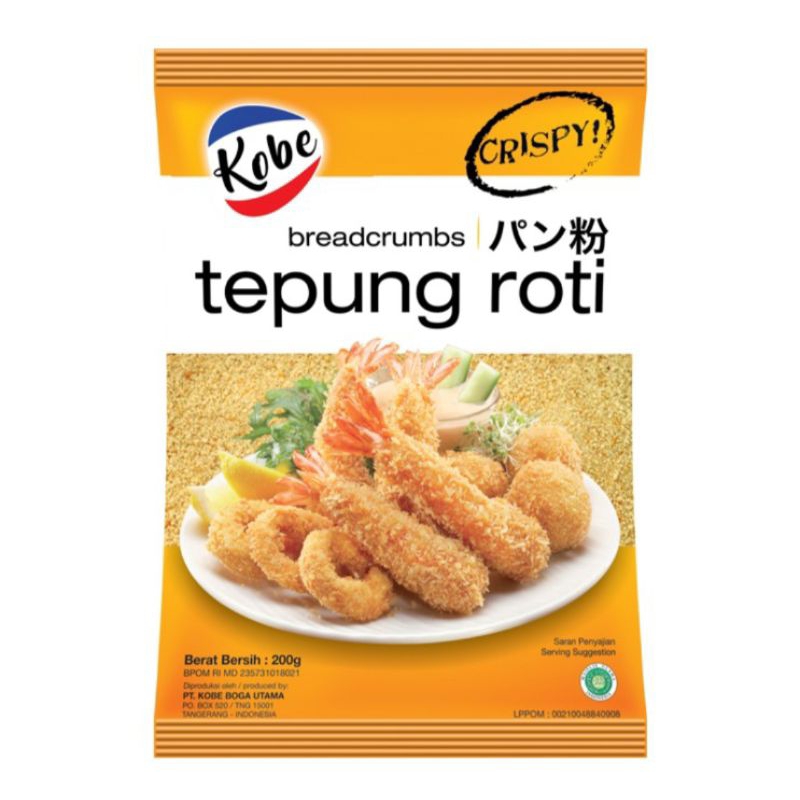 

Kobe Tepung Roti Crispy 200 g