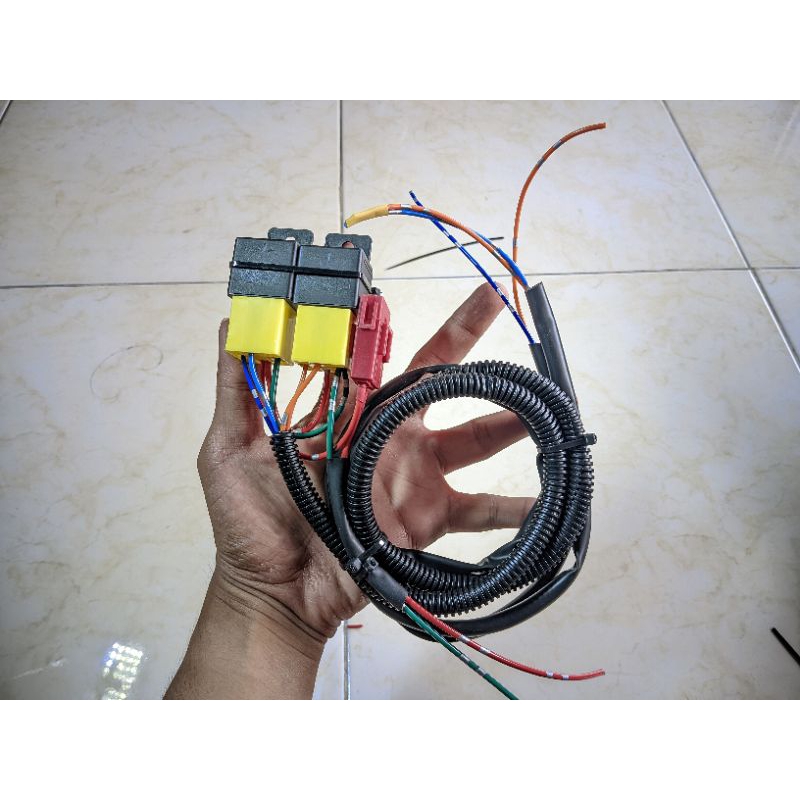 RELAY LAMPU RELAY BILED RELAY FOGLAMP  RELAY HEADLAMP MOBIL RELAY LAMPU FOGLAMP RELAY KLAKSON RELAY 