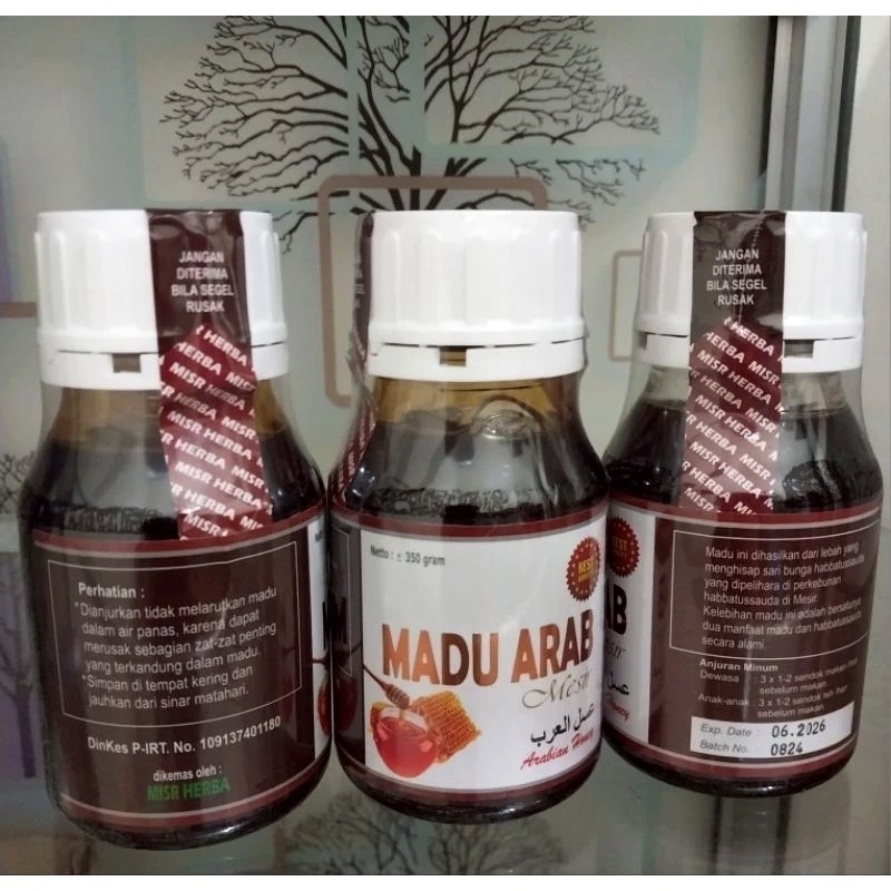 

Madu Arab Mesir Habbatussauda Original Asli 350gr | Misr Herba