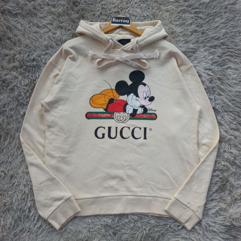 Hoodie Gucci x Disney Fashion Full Tag Not Original