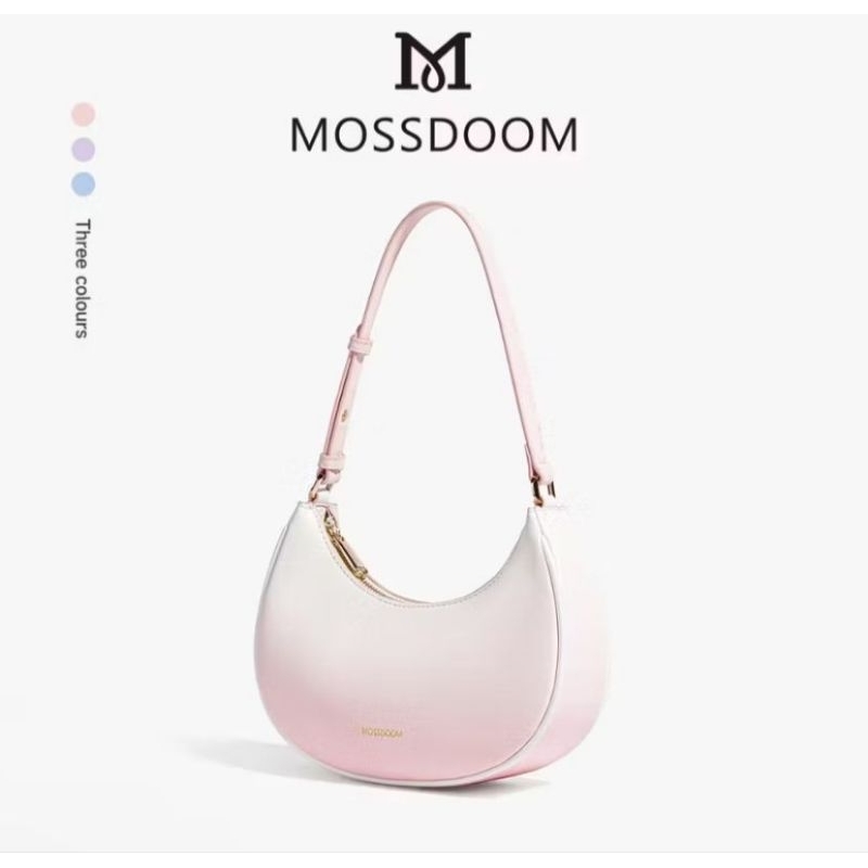 Moosdom Tas wanita Gradien Shoulder Bag Tas bahu Bag