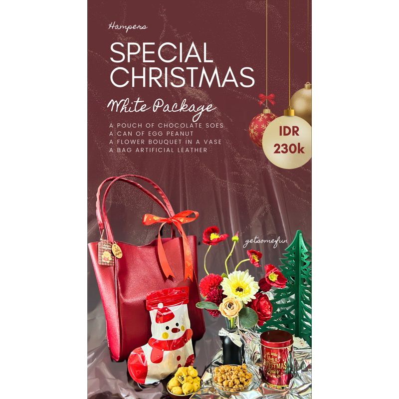 

Hampers Natal - White Package