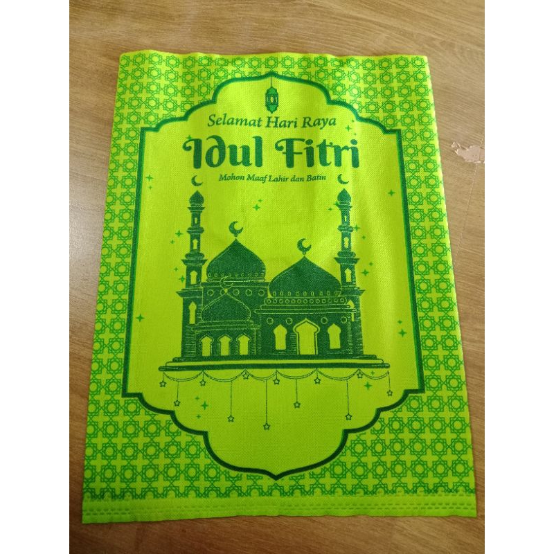 

Tas Lebaran idul fitri uk 30x40 per pcs