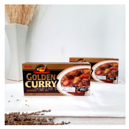 

S&B Golden Japanese Curry Bumbu Kari Jepang Pedas SnB MIX HOT 220 GR