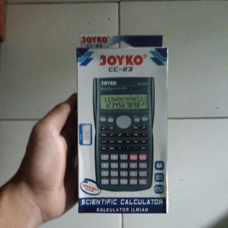 

Joyko CC-23 Kalkulator Ilmiah Scientific