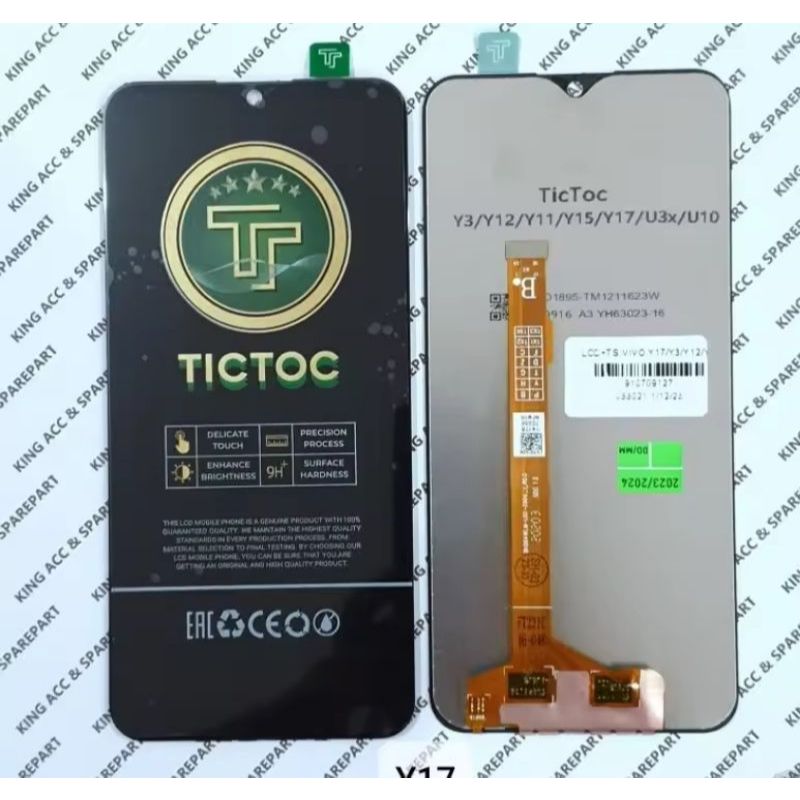 LCD VIVO Y17 1902 - LCD VIVO Y15 1901 - LCD VIVO Y12 1904 - LCD VIVO Y12i - LCD VIVO Y11 - COMPLETE 