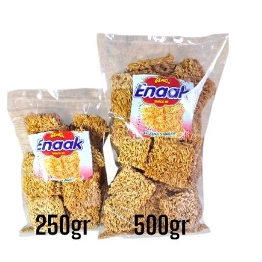 

Enaak Snack Mie Gemez Kering 250gr dan 500gr