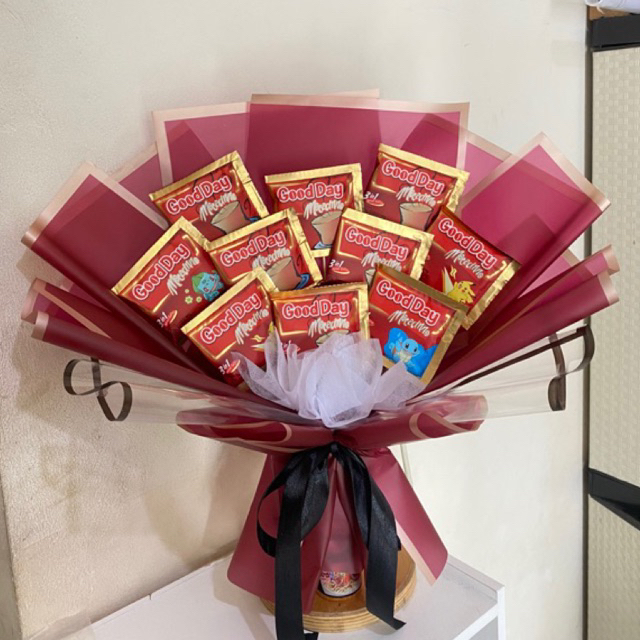 

BOUQUET BUKET WISUDA KADO ULTAH KOPI GOOD DAY KAPAL API ABC