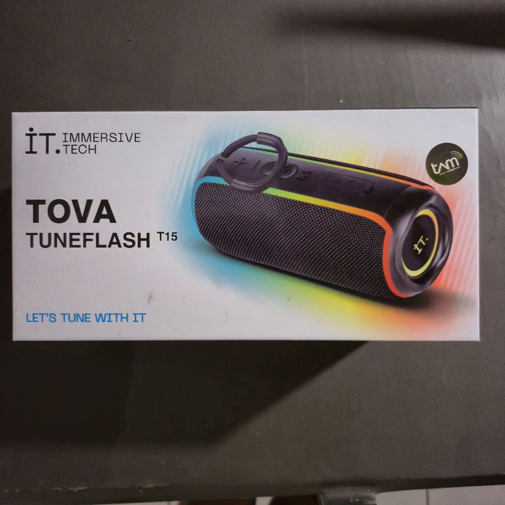 IT IMMERSIVE TECH WIRELESS SPEAKER TOVA TUNEFLASH T15 WITH RADIO FM