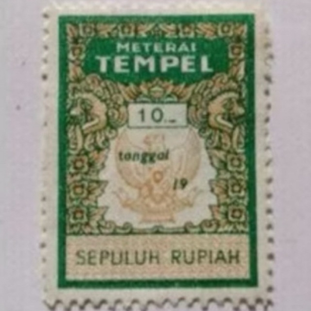 

MATERAI 10 RUPIAH TAHUN 1976-1980