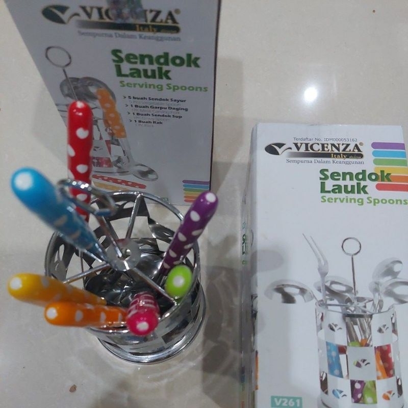 Sendok Lauk Set Vicenza