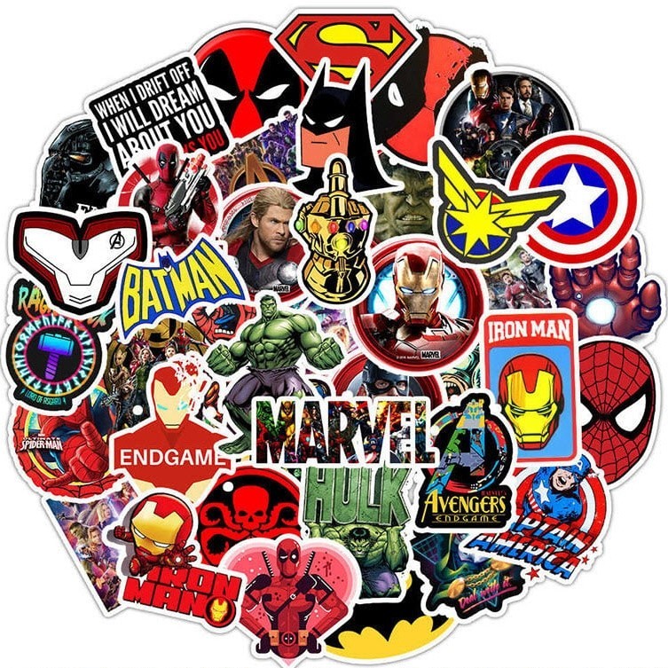 

Stiker Cutting MARVEL HEROES Vinyl