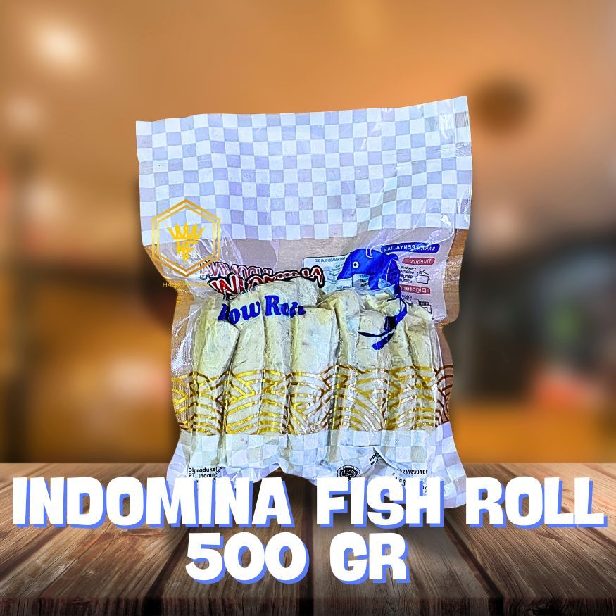 

INDOMINA FISH ROLL 500GR