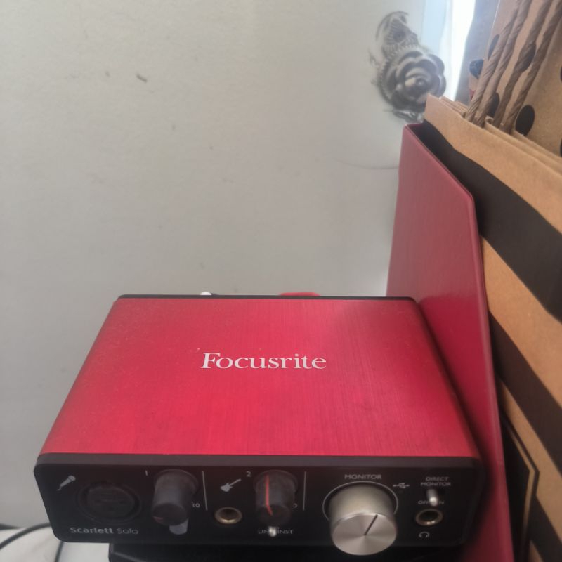 Soundcard focusrite scarlett solo 2nd