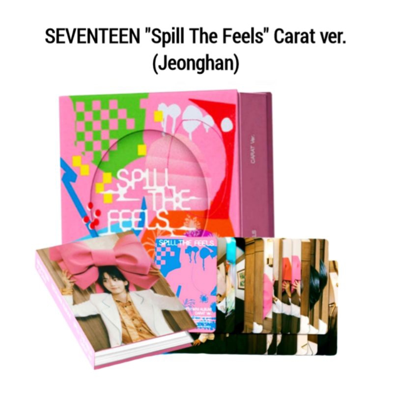 [Ready] ALBUM SEVENTEEN SPILL THE FEELS CARAT VERSION - JEONGHAN VERSION