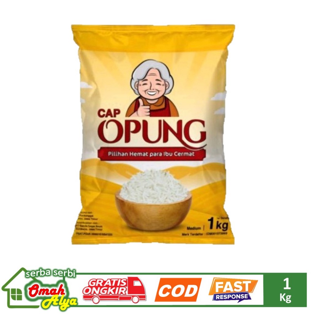 

BERAS OPUNG SANIA KEMASAN PREMIUM 1 KG TERMURAH