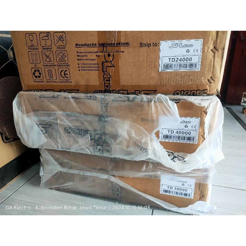 power balap spl audio TD24000 TD30000 TD40000