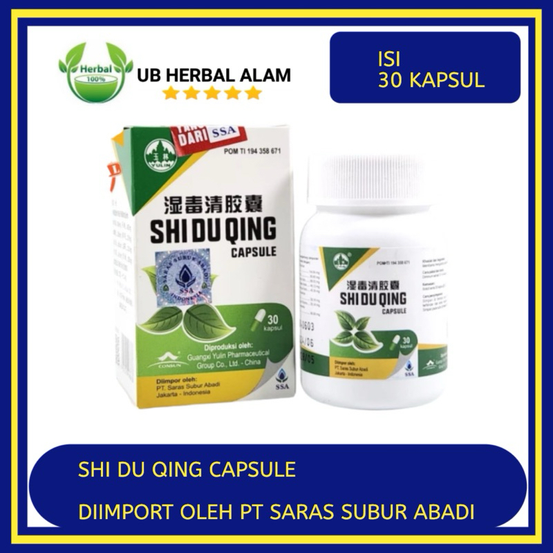 SHI DU QING 30 KAPSUL - OBAT GATAL PALING AMPUH HERBAL